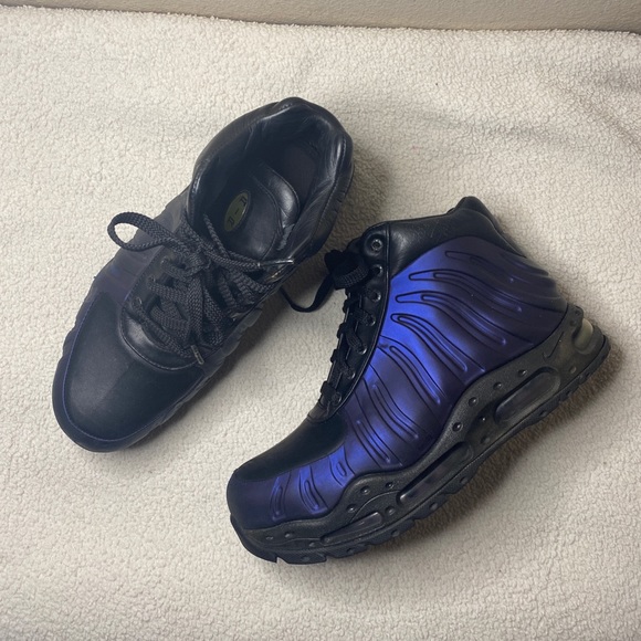 foamposite boots eggplant